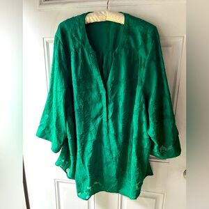 Torrid Plus Size Green Women’s Top Size 3